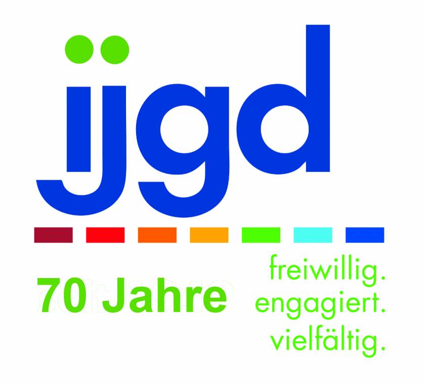 Logo Internationalen Jugendgemeinschaftsdienste (ijgd) –  Landesvereine Niedersachsen e.V. und Hamburg e.V.
